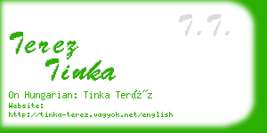 terez tinka business card